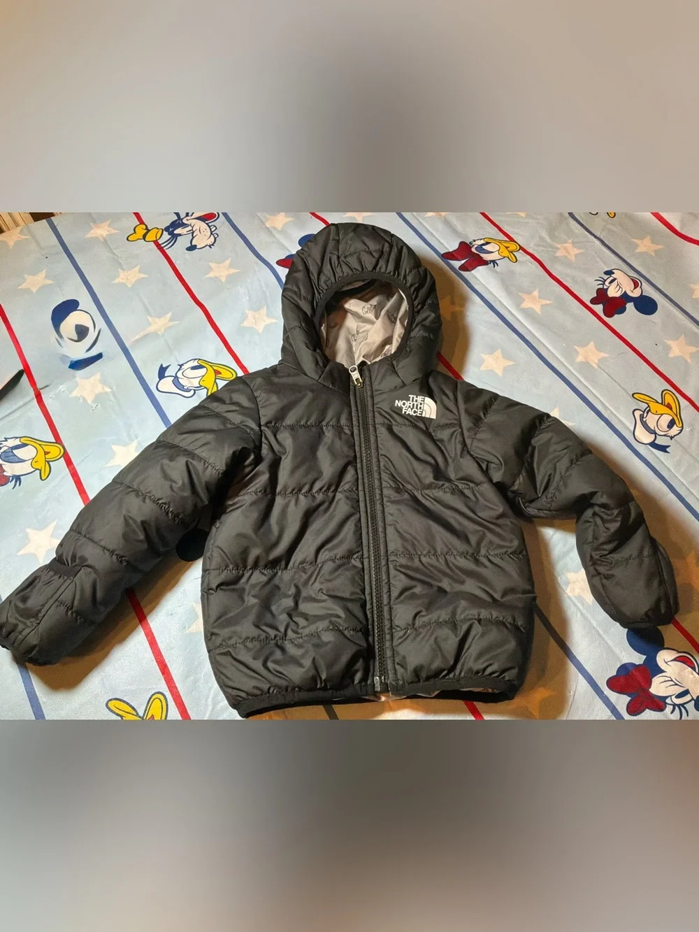 The north face reversible perrito jacket 18-24 months